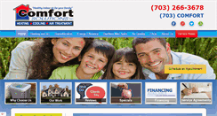 Desktop Screenshot of comfortsolutionsinc.net