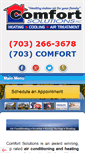 Mobile Screenshot of comfortsolutionsinc.net